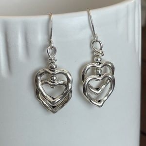 Heart shaped earrings